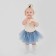 Three -layer crumb skirt, blue, 17 x 19 cm