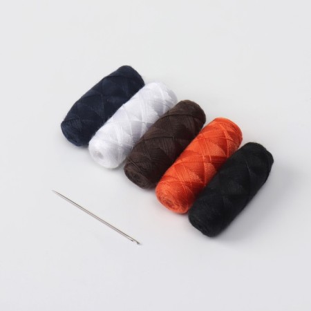 Set of threads "Road", 45LL, 100 m, 5 pcs, color colorful color-3