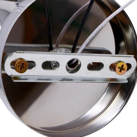 Sconces with wire 2571/1p e27 40w chrome 12x26 cm-8