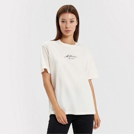 T-shirt female, light-milk color, size 48
