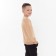 Kit for children (sweatshirt, trousers), beige/black mix, height 152 cm