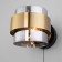 Wall lamp with ARCADA switch, 60W, E14, 21.5x13x11 cm