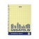 A4 notebook, 80 sheets in a cage on a spiral Erichkrause "Megapolis Yellow Concept", cover coated cardboard, yellow internal unit