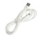 EXPLOYD EX-K-1384, Lightning-USB, 2.4 A, 2 m, silicone braid, white