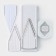 Vegetable engine - Shinkovka Dolyana "Smarti", 3 interchangeable nozzles, Pusher, White Color