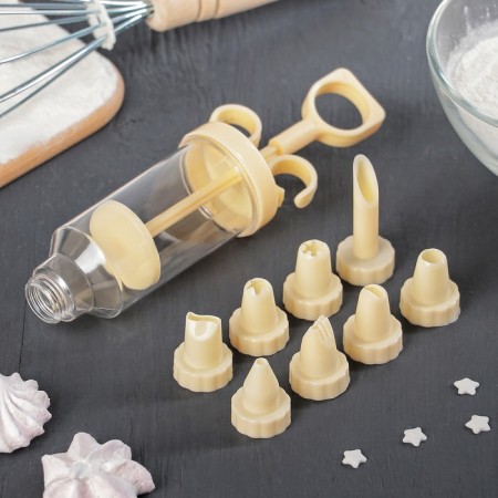 Spring confectionery shade "Slastyona", 8 nozzles, 17 × 5 × 5 cm, color mix