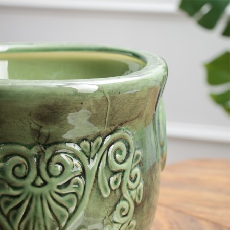 Set of pots 3 pcs. Sirius Green: 8.5l, 3.5l, 1.6l-4