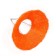 Floristic orange frame 15 cm