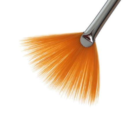 Brush fan synthetics, hana fantasize No. 4 (hair length 30 mm), short matte handle-2