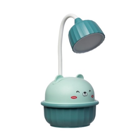 Bear table "Bear" LED 3W USB blue 8.6x8.6x20.5 cm Risalux-7
