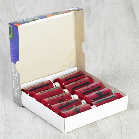 Threads DOR TAK 40/2, 400 yards, color No. 147 red, 10 pcs in units.-1
