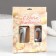 Candle in the cake jubilee "line" (set 2 in 1), number 10, silver metallic, 6.5 cm