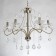 Causte "candle", size 75x86x75 cm, 300W 5XE14 IP 20