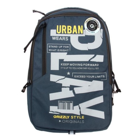 Youth backpack Grizzly, 42 x 31 x 22 cm, ergonomic back, laptop department-15