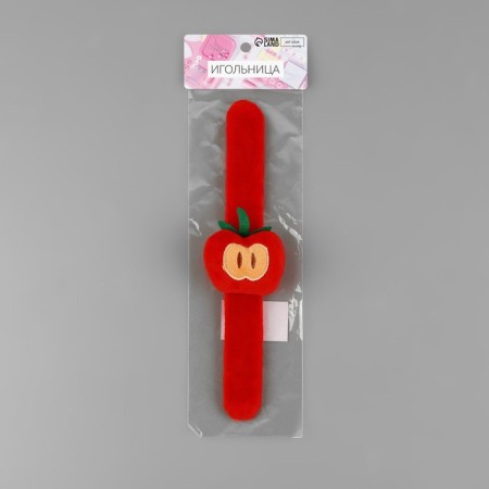 Needle on the Yabloko bracelet, 23 × 6.5 cm, red color-4