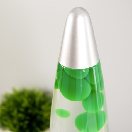 Lamp "Rocket" 1x30W E14-R39 (wax) silver 11x11x41cm-4
