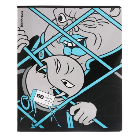 Notebook 96 sheets, Erichkrause "Secret of the Third Planet", cover designer cardboard, stencil printing-2