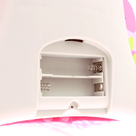 Musical cradle for newborns, pink color-8