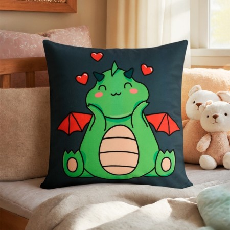 Case on the pillow Ethel Dragon 40x40 cm, 100 p/e, velor