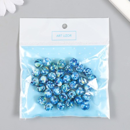 Beads for creativity plastic "Balls Shawl" Set 20 g d = 1 cm-3