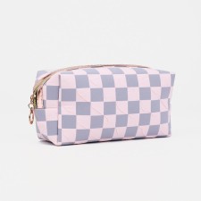 Lightning cosmetic bag, light pink color