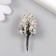 Artificial plant for creativity plastic "Snow tree" 4 cm