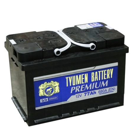 Battery Tyumen 77 ACH 6ST-77L Premium