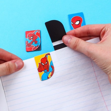A postcard with magnetic bookmarks "Real Hero!", Spider-Man, 4 pcs.-3