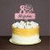 Topper for Cake "Since March 8" Color, mix, assorted