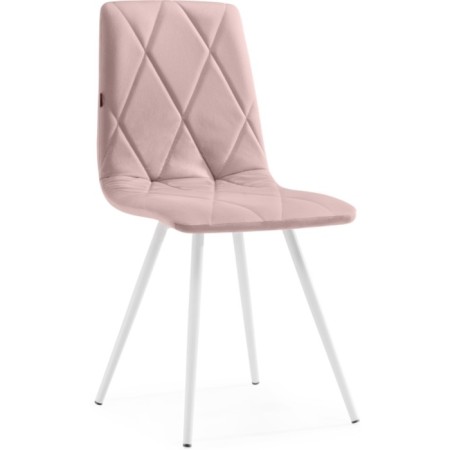 Perseus Metal Carcass Velutto 37 metal/velor, white/pink 45x53x88 cm