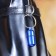 Address - capsule for a note, 2.2 x 1.3 cm, blue