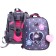 School backpack 38 x 30 x 16 cm, ergonomic back, stavia "cat"