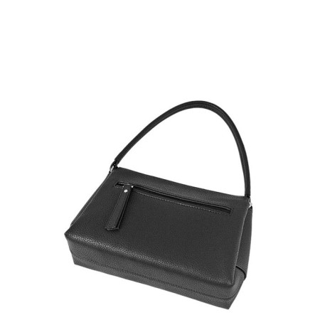 Female bag, lightning department, black color 25x9x18cm-1