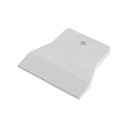 Rubber tundra spatula, 80 mm, white