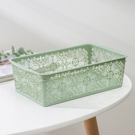 Floral storage basket, 25 × 15 × 7.5 cm, mix color-8