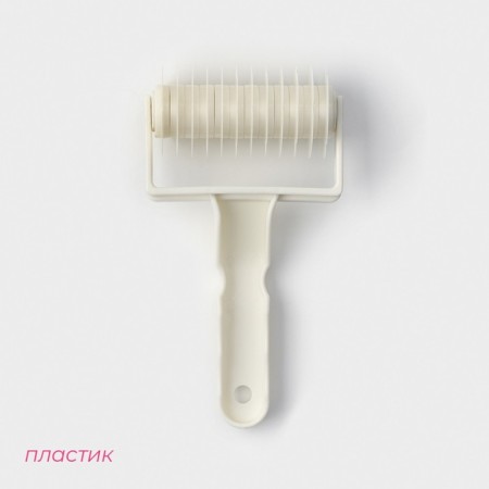 Dilan dough roller “Wounter”, 17.5 × 9.5 × 4.5 cm, white color-1