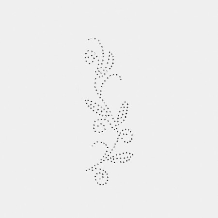 Thermal appliance from Rhubes "Pattern", 15 × 5.7 cm, 8 pcs on the sheet, white color-1