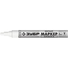 Marker-painting bison professional 06325-8, round, white, 2 mm