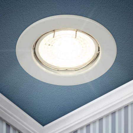 Lamp built -in era ST1, IP20, 50W, 80 mm, white matte color