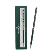 Pencil Art Black Baber-Castell Castell® 9000 Professional 4B Green
