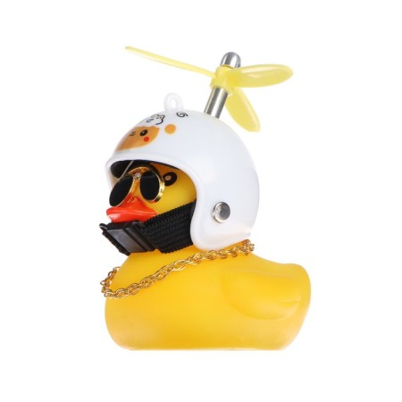 Duck with propeller, yellow color, lamb-3