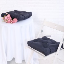 A set of pillows for water-legged stools 40x40cm 2 pcs, T-gray, Fayber, Greta HL20%, PE80%