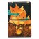 Note book A5, 160 sheets on the Daily Journal rings, Cover artificial leather, an illustration block 80 g/m2, mix