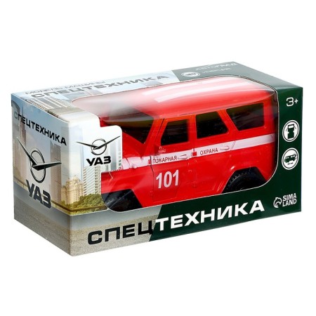 Inertial UAZ Hunter Machine "Fire Service"-4