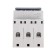 The circuit breaker SE CITY9 SET, B, 25 A, 3P, 4.5 KA, 400 V