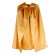 Carnival cloak, satin, color golden length 100cm