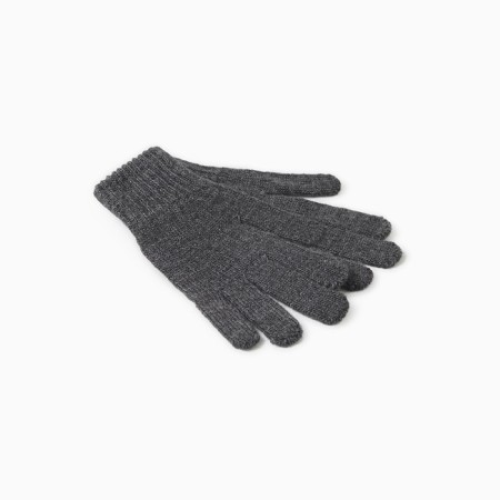 Baby gloves, gray-blue color, river 16-1