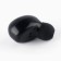 Headphones are wireless, black, VBT 1.2, 7.5 x 4.8 cm.