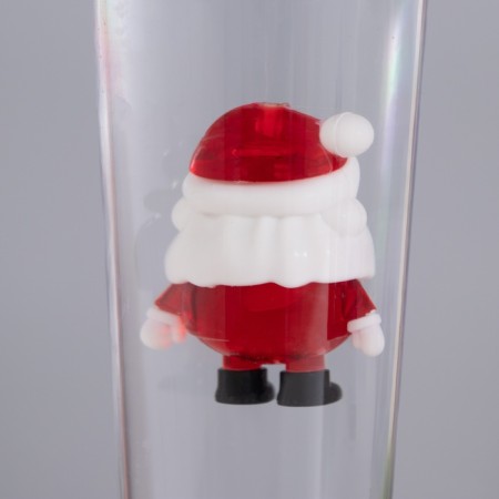 Lava Labe "Santa Claus" LED 3HAAA, USB red 6.5x8x23.7cm-7