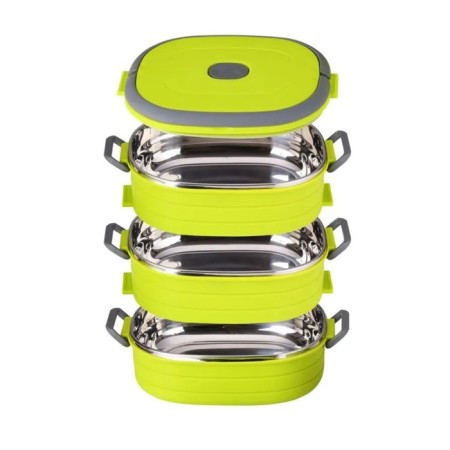 Bekker food container, 3 containers, 900 ml, size 19.5x14.5x18 cm-1